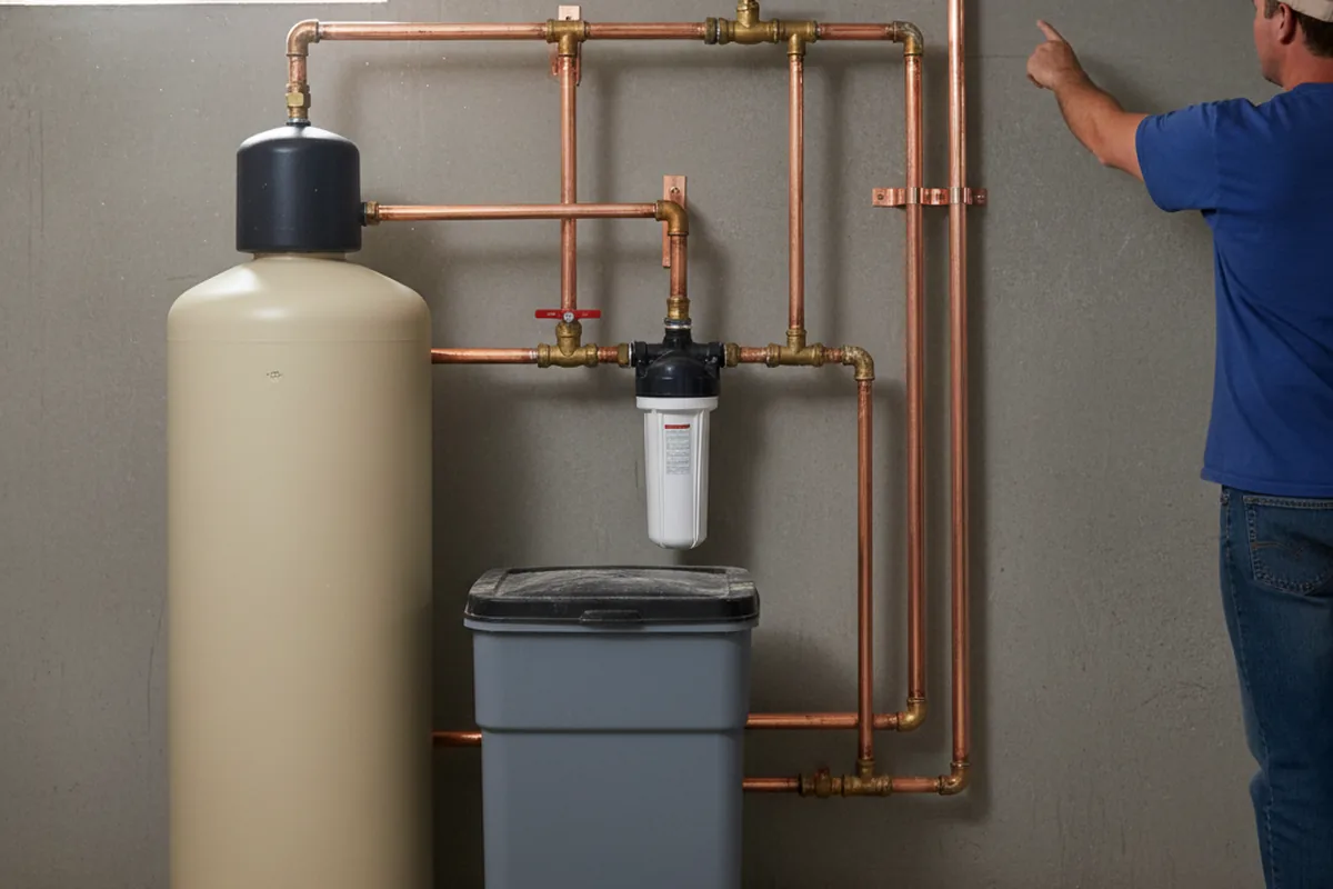 Whole-house water treatment system installed in Fairview Heights